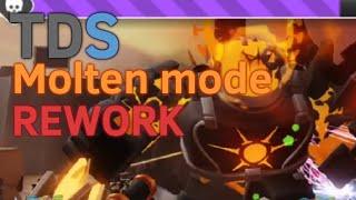 TDS UPDATE Molten mode has rework | Tower defense simulator