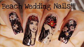 Beach Wedding Nails!!! || Beautybigbang Review