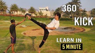 How to 360 kick | Tutorial | Hindi