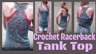 Beautiful Crochet Racerback Tank Top! Top Favorite of Amazon Clothing Purchase!