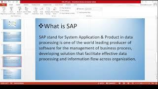 ERP & SAP | Benefits & Disadvantage of ERP & SAP