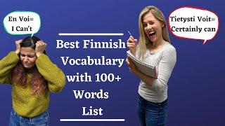 Best Finnish Vocabulary Hack: 100 Finnish Words You Actually Need @HerFinland