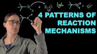 The Trick for Learning Reaction Mechanisms | 4 Patterns | Organic Chemistry