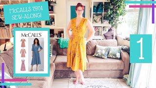 How To / How I :: McCalls 7974 Sew-Along :: Part One :: Sizing, Tracing and Altering The Pattern