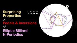 Bicentric Family I: Properties of Pedals, Polars, & Inversions of N-Periodics in Elliptic Billiard