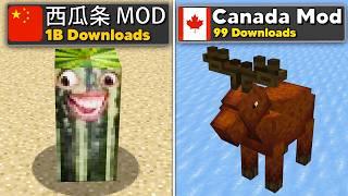 I Tried Minecraft Mods From Every Country