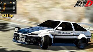 Drift Settings and Tune for Toyota AE86 in Car Parking Multiplayer