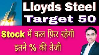 Target 50, lloyds steel stock latest news today, lloyds steel news today