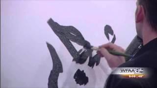 Christian Speed Painter Lance Brown on Good Morning Texas - Dallas Fort Worth