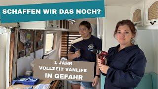 Endspurt vorm Start ins Vanlife - das wird eng