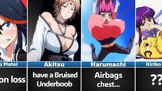 Anime Girls Whose Big Boobs Are Actually A Problem