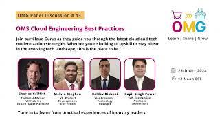 Order Management Gurus, Panel 13: OMS Cloud Engineering Best Practices