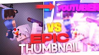 How to Design the PERFECT Minecraft Thumbnail | Speedart [18]