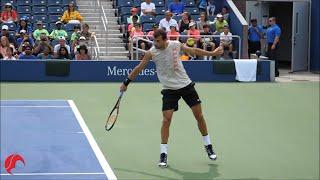 Tennis Backhand Slice In Slow Motion - Compilation