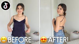 Testing More TikTok Clothing Hacks | Grace's Room