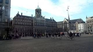 Straatbeeld Dam Amsterdam