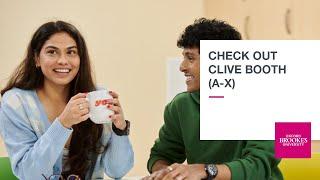 Check out Clive Booth (A-X) | Oxford Brookes University