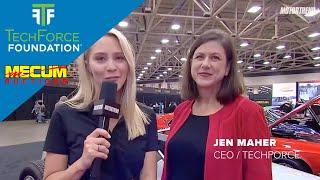 Student Experience At Mecum Auction Dallas | TechForce CEO Jen Maher