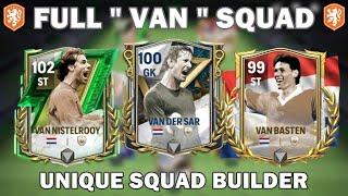 EPIC FULL "VAN" SQUAD BUILDER IN FC MOBILE !!!