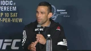 Fabricio Werdum on Why He Front Kicked Edmond Tarverdyan after the fight against Browne (UFC 203)