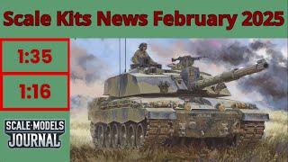 Scale Models News / Armour and Vehicles 1:35, 1:16, 1:48 - February 2025