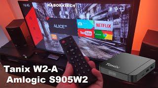 Tanix W2-A Amlogic S905W2 Android 11 Review