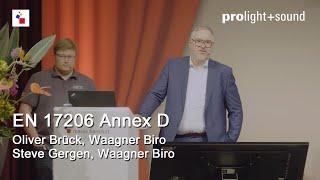 EN 17206 Annex D: End User Information on Safety Functions | Prolight + Sound 2023