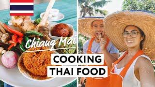 Learning the SECRETS OF COOKING THAI FOOD (in Thailand)