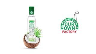 Virgin Coconut oil in Glass Bottle