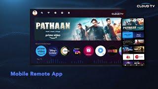 Cloud TV Mobile Remote App