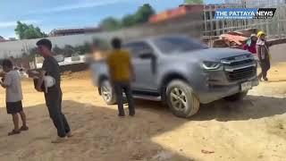 Almost two dozen Chinese nationals arrested for working at Pattaya construction sites illegally.