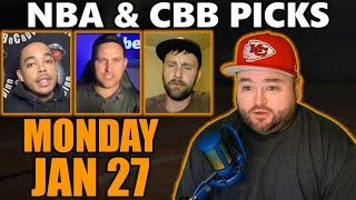 Monday Picks with Kyle Kirms | NBA CBB January 27th