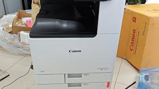 Canon imagerunner C3326i Enter service mode and Test Print