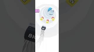 Tube Jelly Slide #game #toiletrush  #shorts  #iosgameplay (Android, iOS)