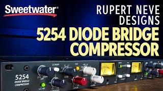 Rupert Neve Designs 5254 Dual Diode Bridge Compressor Demo