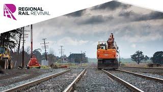 Donnybrook and Wallan station progress August 2019