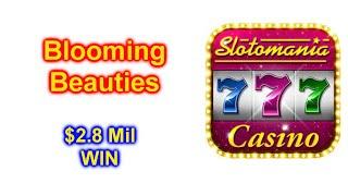 Slotomania Slot Machine Game Blooming Beauties On Cell Phone $2.8 Mil WIN