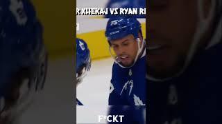 Arber Xhekaj vs Ryan Reaves #nhl #mapleleafs #canadian