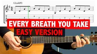 Every Breath You Take - Guitar Riff (EASY VERSION)