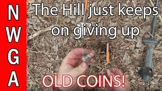 Metal Detecting at The Hill.. More old coins! (# 110)