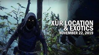 Xur Location & Exotics 11-22-19 / November 22, 2019 [Destiny 2]