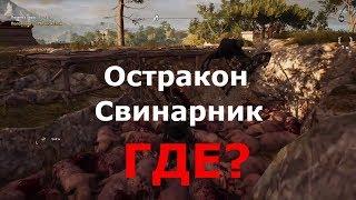 ASSASSIN’S CREED: Odyssey \ Одиссея (КОШМАР)  Остракон Свинарник