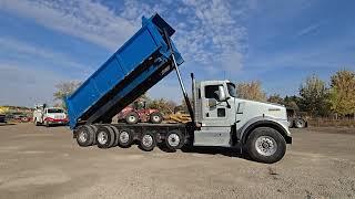 2015 Kenworth W900 5 Axle Dump Truck Cummins ISX-12 Allison - Big Iron Auctions November 20, 2024