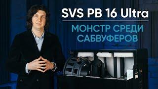 SVS PB 16 Ultra. Самый мощный сабвуфер. Обзор. #Shorts