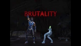 Mortal Kombat Mobile BRUTALITY SUB-ZERO GAMEPLAY !!