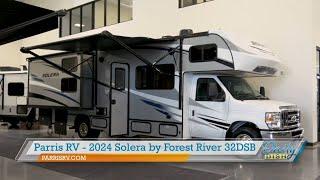 Parris RV & The Daily Dish in the all new 2024 Solera 32DSB. Perfect for long or short trips!