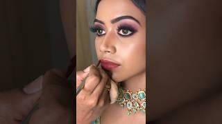 Smokey Eye Makeup|Lipstick Application|#smokeyeyes #eyemakeuptutorial #lipstick  #shortsfeed