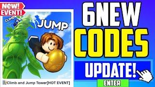*SECRET UPDATE!* | Climb and jump Tower CODES 2025 (ROBLOX HOT EVENT)Part 1940
