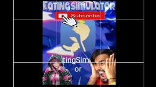 Eating simulator by my voice #RajaCPFF #gaming #freefirefunny