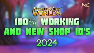 AQW | 100% WORKING AND NEW  FREE SHOP ID'S   [ RARE, SEASONAL, CHEST AND MORE ] [ MARCH 18 2024 ]